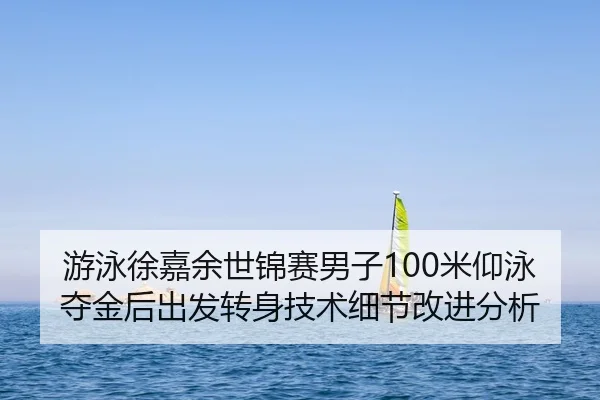 游泳徐嘉余世锦赛男子100米仰泳夺金后出发转身技术细节改进分析